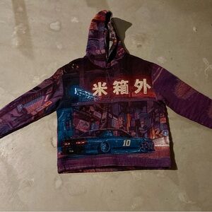 One Chance RaceCar Tapestry Hoodie